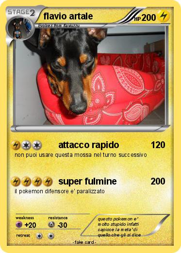Pokemon flavio artale
