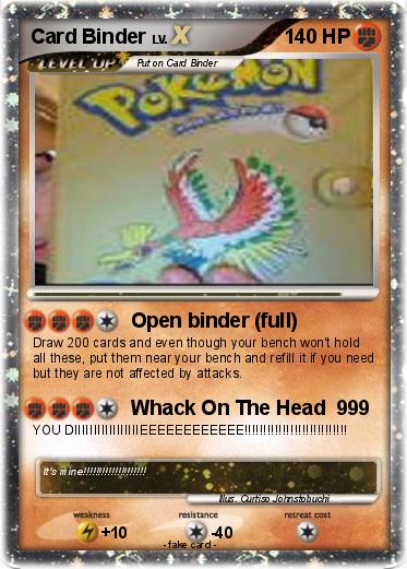 Pokemon Card Binder