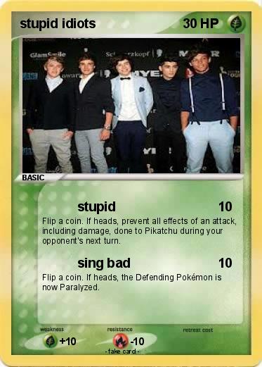 Pokemon stupid idiots