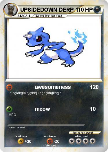 Pokemon UPSIDEDOWN DERP