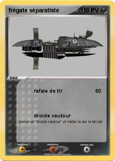 Pokemon frégate séparatiste