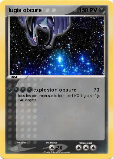 Pokemon lugia obcure