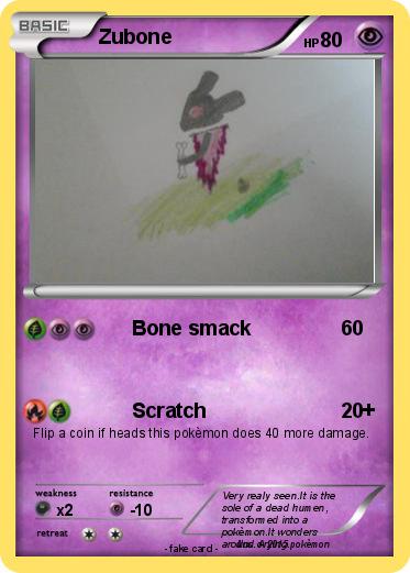 Pokemon Zubone
