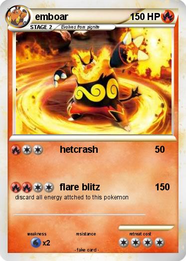 Pokemon emboar