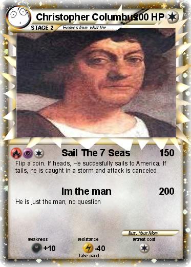 Pokemon Christopher Columbus