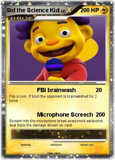 Pokemon Sid the Science Kid
