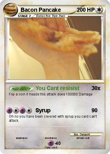 Pokemon Bacon Pancake