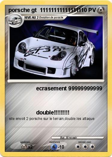 Pokemon porsche gt  11111111111111