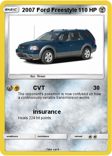 Pokemon 2007 Ford Freestyle
