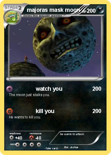 Pokemon majoras mask moon