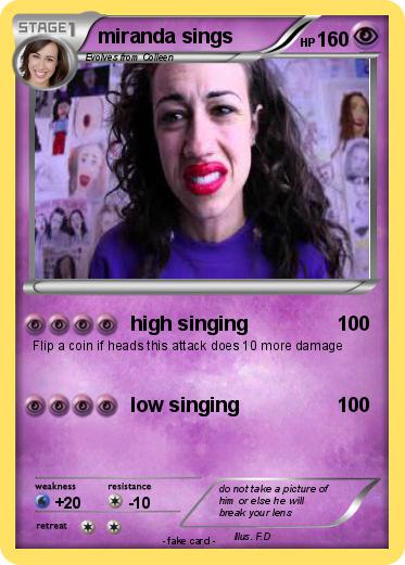 Pokemon miranda sings