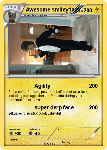 Pokemon Awesome smiley face