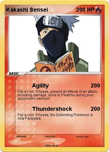 Pokemon Kakashi Sensei