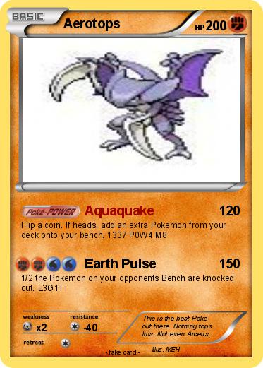 Pokemon Aerotops