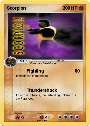 Pokemon Scorpion