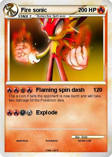 Pokemon Fire sonic