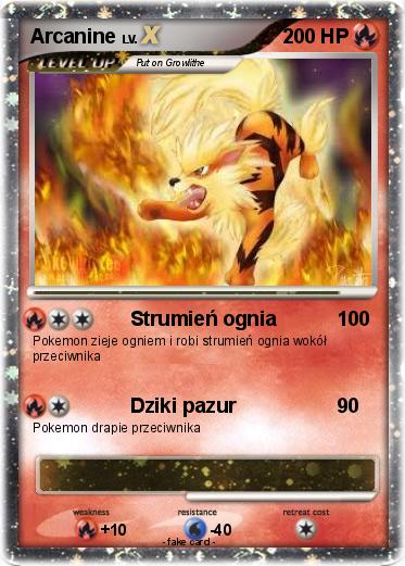 Pokemon Arcanine