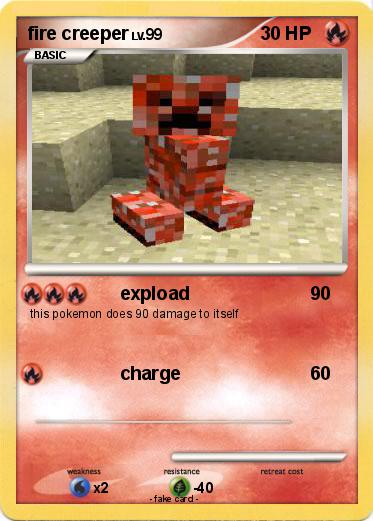 Pokemon fire creeper