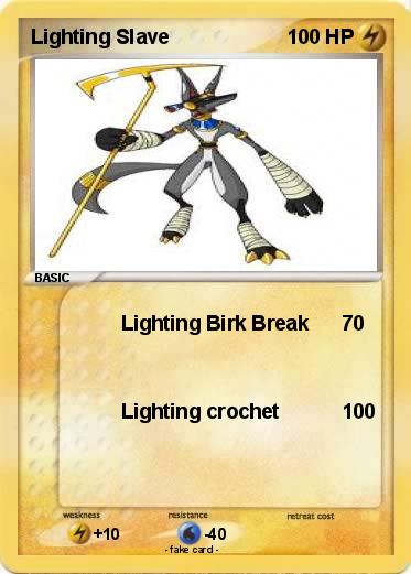 Pokemon Lighting Slave