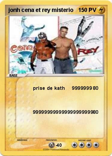 Pokemon jonh cena et rey misterio