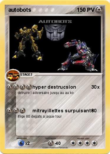 Pokemon autobots