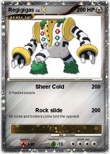Pokemon Regigigas