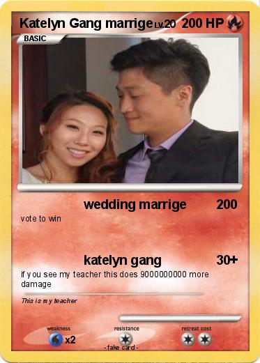 Pokemon Katelyn Gang marrige