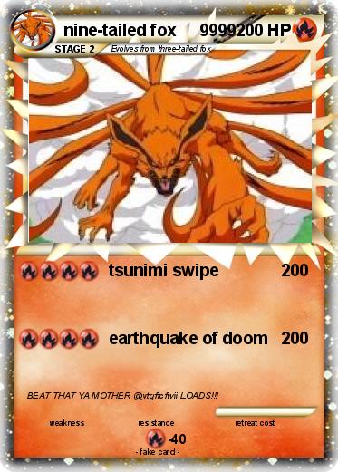 Pokemon nine-tailed fox     9999