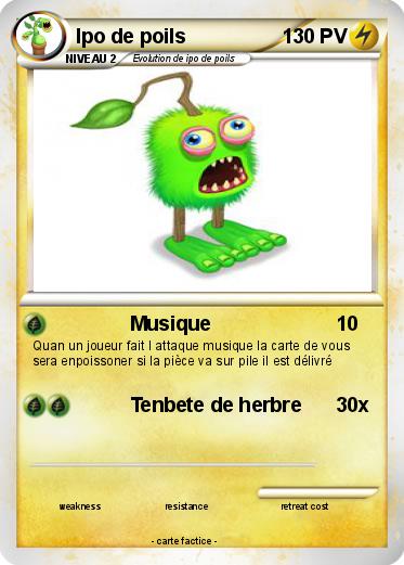 Pokemon Ipo de poils
