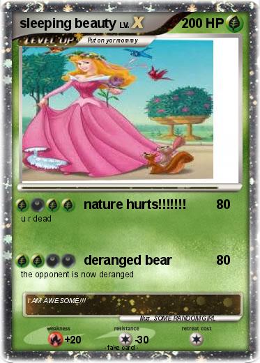 Pokemon sleeping beauty