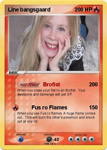 Pokemon Line bangsgaard