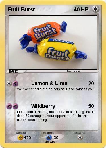 Pokemon Fruit Burst