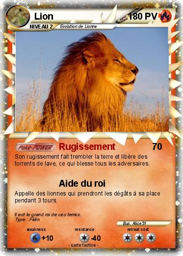 Pokemon Lion