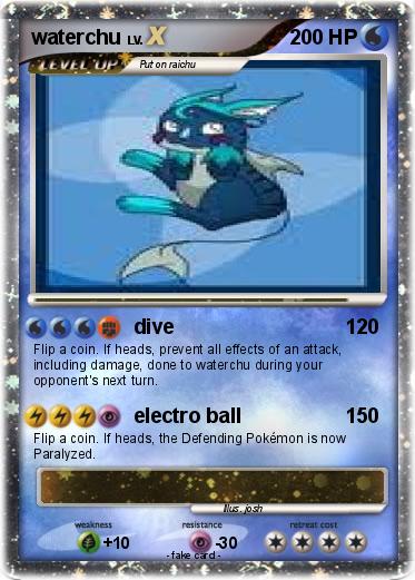 Pokemon waterchu
