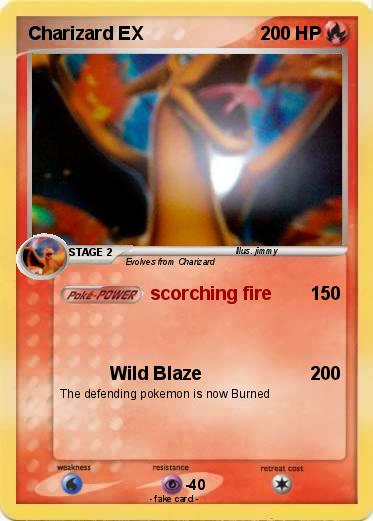Pokemon Charizard EX