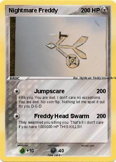 Pokemon Nightmare Freddy