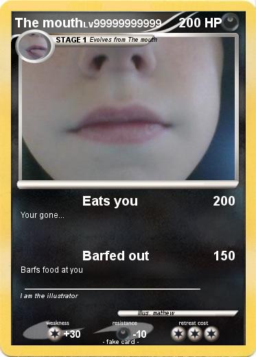 Pokemon The mouth