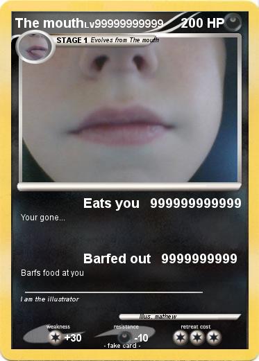Pokemon The mouth