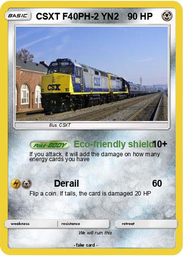 Pokemon CSXT F40PH-2 YN2
