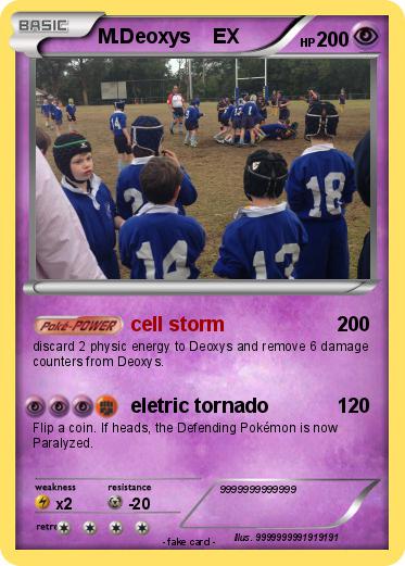 Pokemon M.Deoxys    EX
