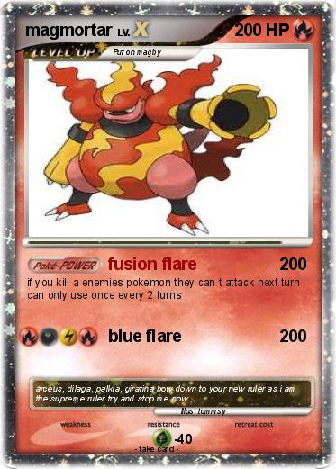 Pokemon magmortar