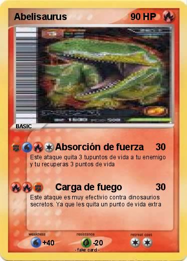 Pokemon Abelisaurus