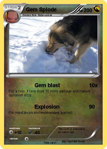 Pokemon Gem Splode