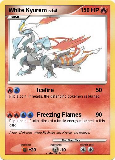 Pokemon White Kyurem