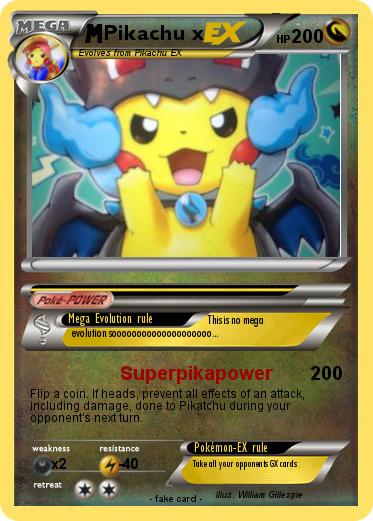 Pokemon Pikachu x