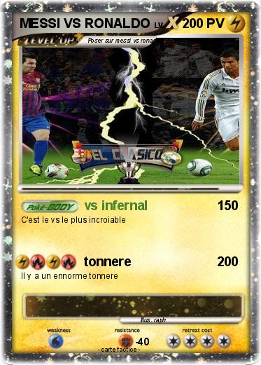 Pokemon MESSI VS RONALDO