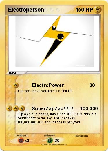 Pokemon Electroperson