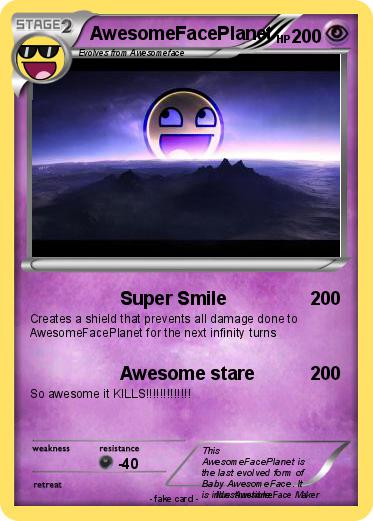 Pokemon AwesomeFacePlanet