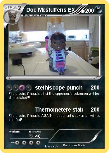 Pokemon Doc Mcstuffens EX