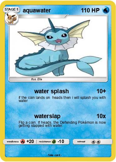 Pokemon aquawater